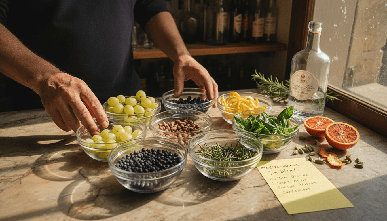 7 Unique Gin Ingredients List for Mediterranean Connoisseurs