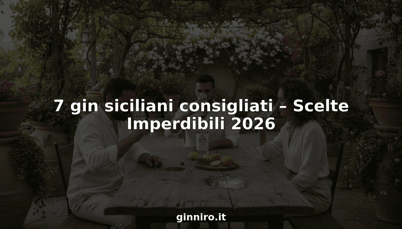 7 gin siciliani consigliati – Scelte Imperdibili 2026