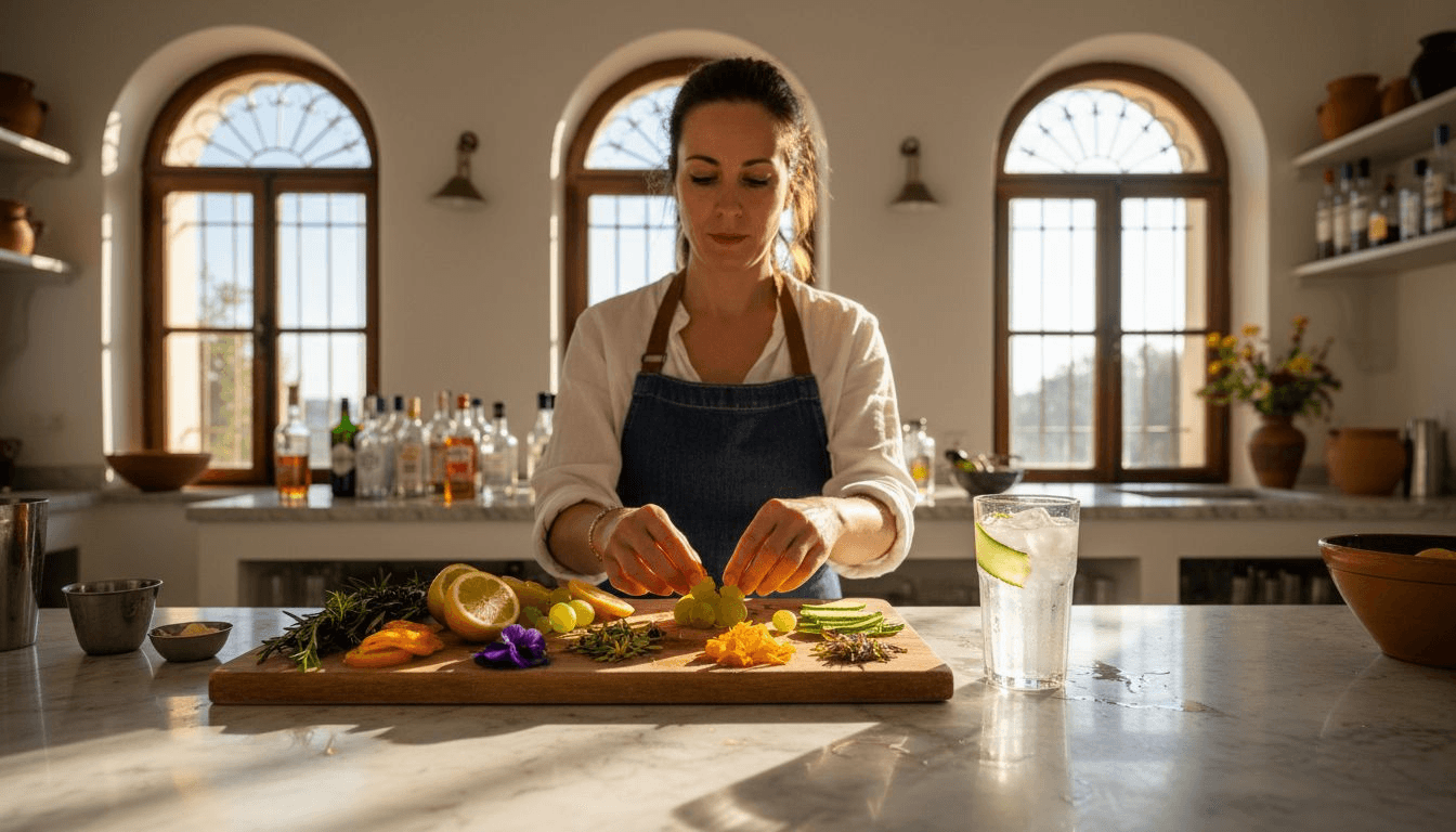 7 Best Gin Garnishes List to Elevate Mediterranean Spirits