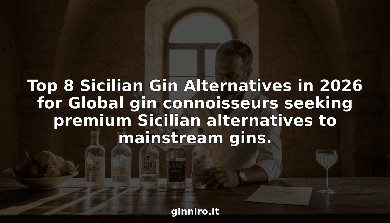 Top 8 Sicilian Gin Alternatives in 2026 for Global gin connoisseurs seeking premium Sicilian alternatives to mainstream gins.
