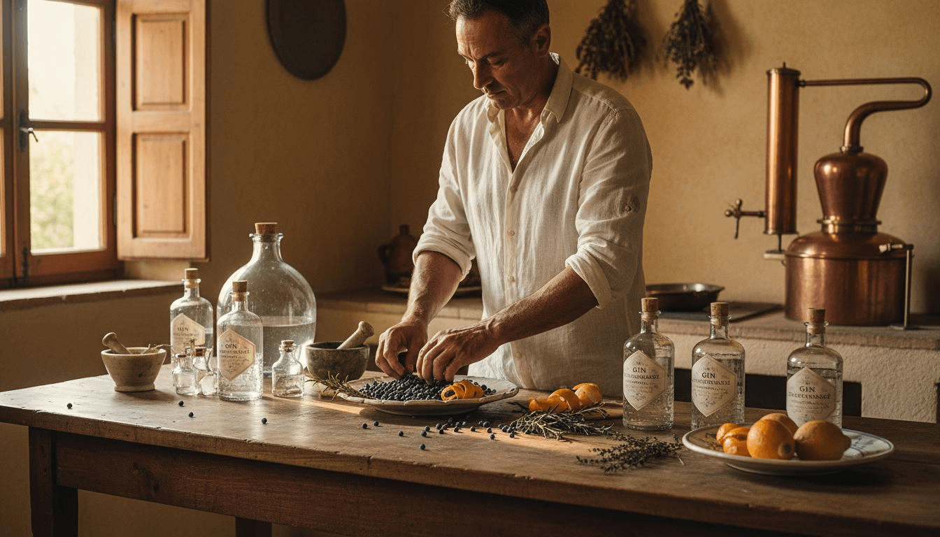 Elementi Di Un Buon Gin – L’Arte Mediterranea
