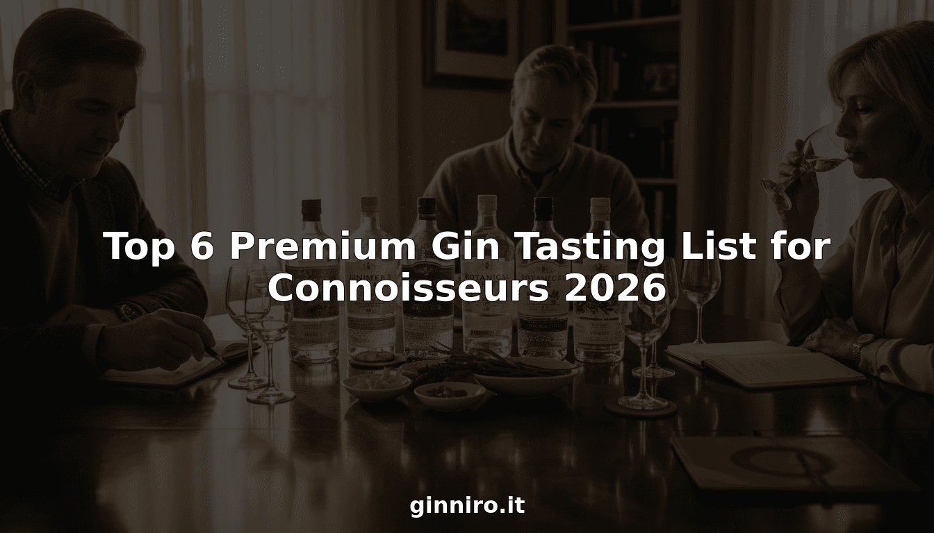 Top 6 Premium Gin Tasting List for Connoisseurs 2026