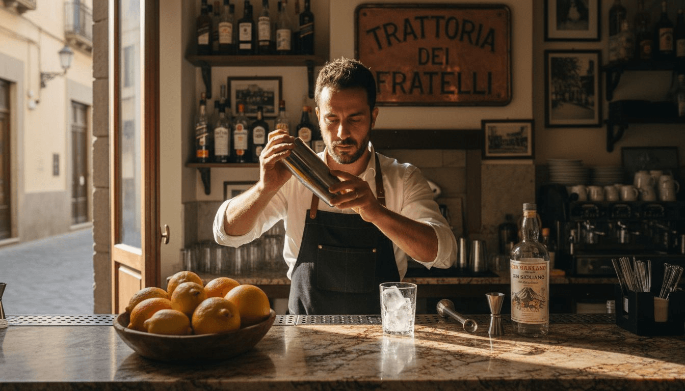 6 Cocktail con gin siciliano da provare per veri intenditori