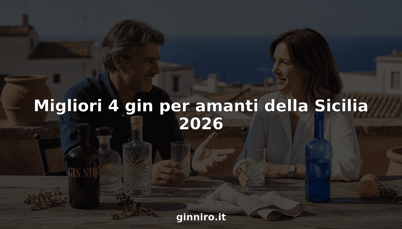 Migliori 4 gin per amanti della Sicilia 2026