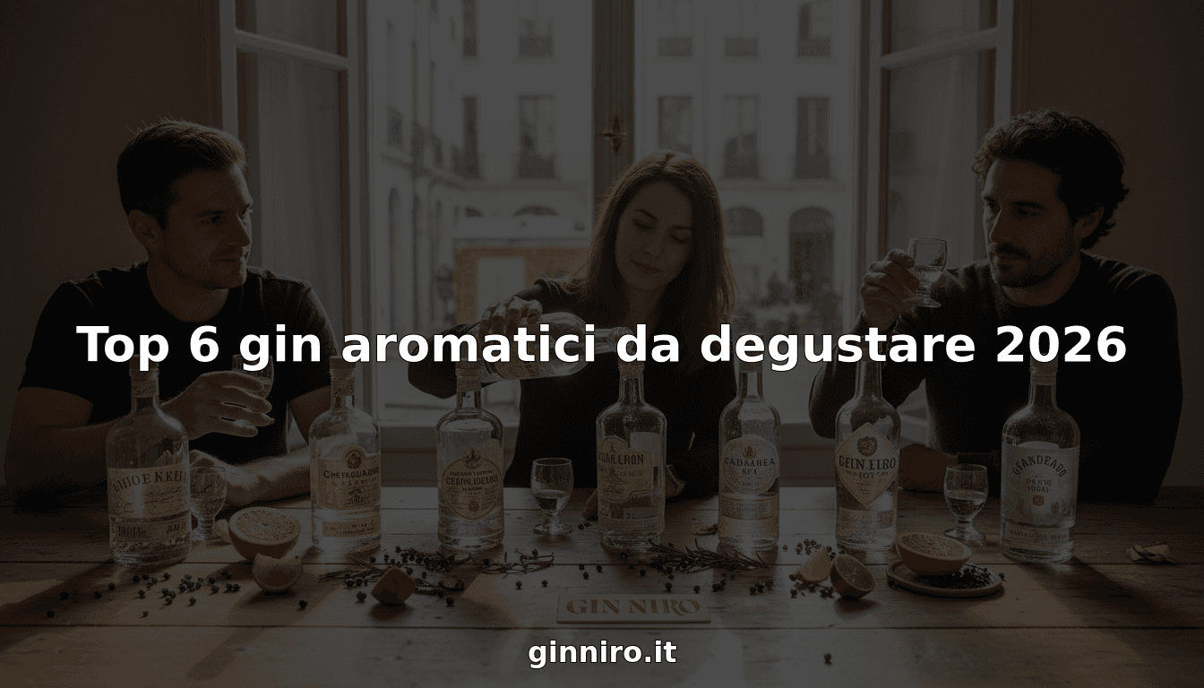 Top 6 gin aromatici da degustare 2026