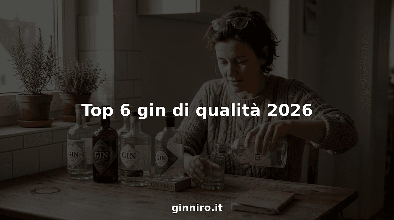 Top 6 gin di qualità 2026